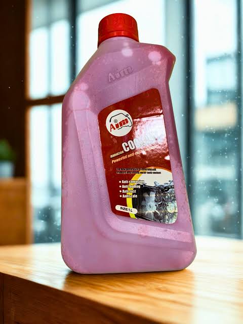 ORIGNAL AIM Anti-Freeze Red Coolant – Premium Engine Coolant | Overheating & Corrosion Protection( IMPORTED)