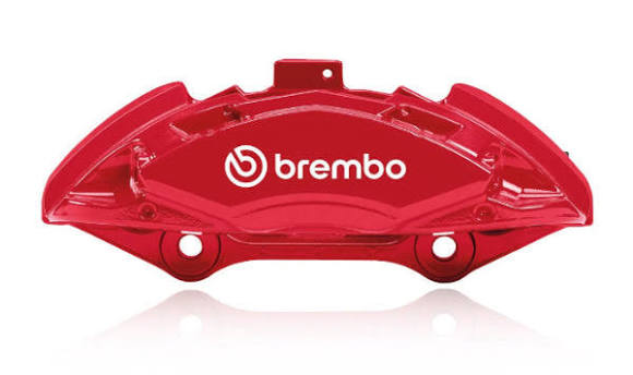 ORIGNAL Brembo-Style Brake Caliper Covers – Stylish Car Brake Decoration | Sporty Racing Look & Premium Wheel Accessory (IMPORTED)