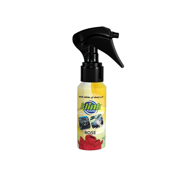 ORIGNAL Klink Professional Rose Interior Cleaner & Protectant – Car Dashboard & Interior Care Spray | Fresh Fragrance (IMPORTED)