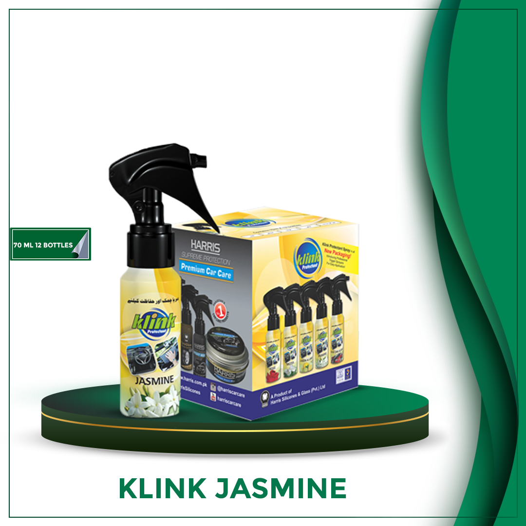 ORIGNAL Klink Professional Rose Interior Cleaner & Protectant – Car Dashboard & Interior Care Spray | Fresh Fragrance (IMPORTED)