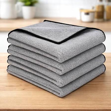 Microfiber SMALL Size Cloth – Premium Car Cleaning Towel | Super Absorbent & Soft Detailing Cloth (IMPORTED)