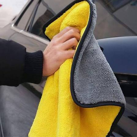 SHINEX ORIGNAL Microfiber Double-Sided  large Towel – Premium Car Cleaning Cloth | Soft, Absorbent & Scratch-Safe (IMPORTED)