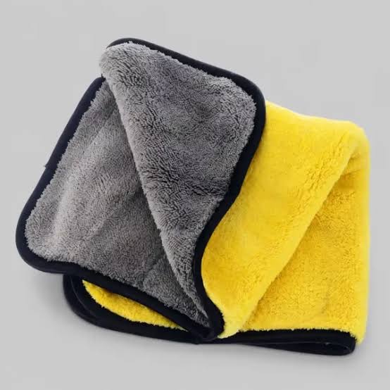 SHINEX ORIGNAL Microfiber Double-Sided Small Towel – Premium Car Cleaning Cloth | Soft, Absorbent & Scratch-Safe ( IMPORTED )