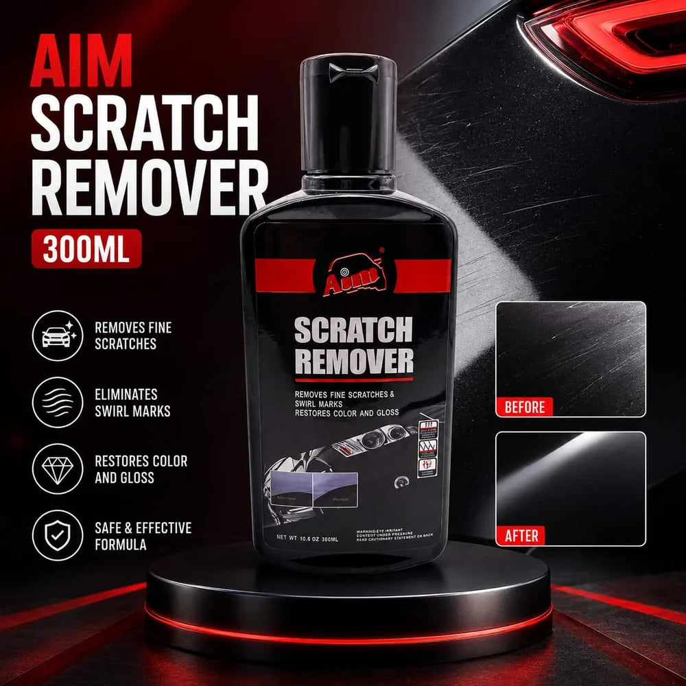 ORIGNAL AIM Scratch Remover – Premium Car Paint Polish | Scratch & Swirl Mark Remover(IMPORTED)