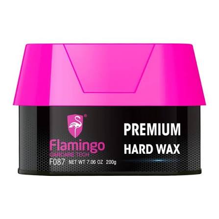 Original Flamingo Premium Hard Wax – High Gloss Car Wax | Long-Lasting Protection ( Imported )